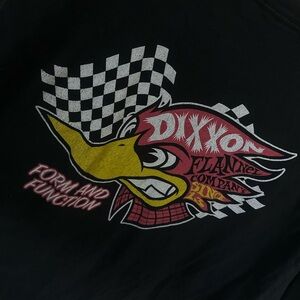 DIXXON Black Tee with Graphic Design